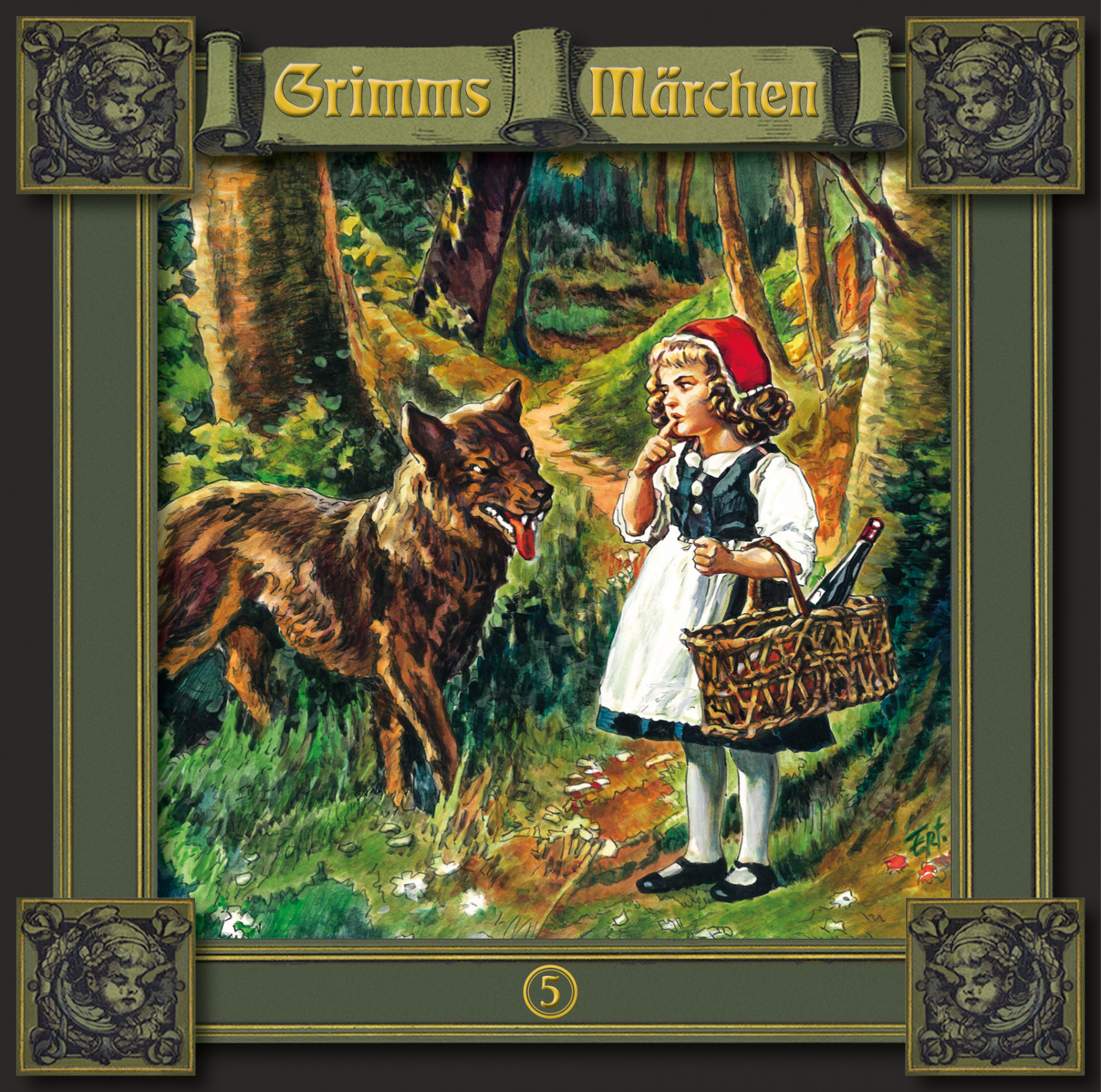 Grimms Märchen 05 Rotkäppchen / Einäuglein, Zweiäu...
