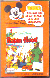 MC Disneyland Hallo Freunde Robin Hood