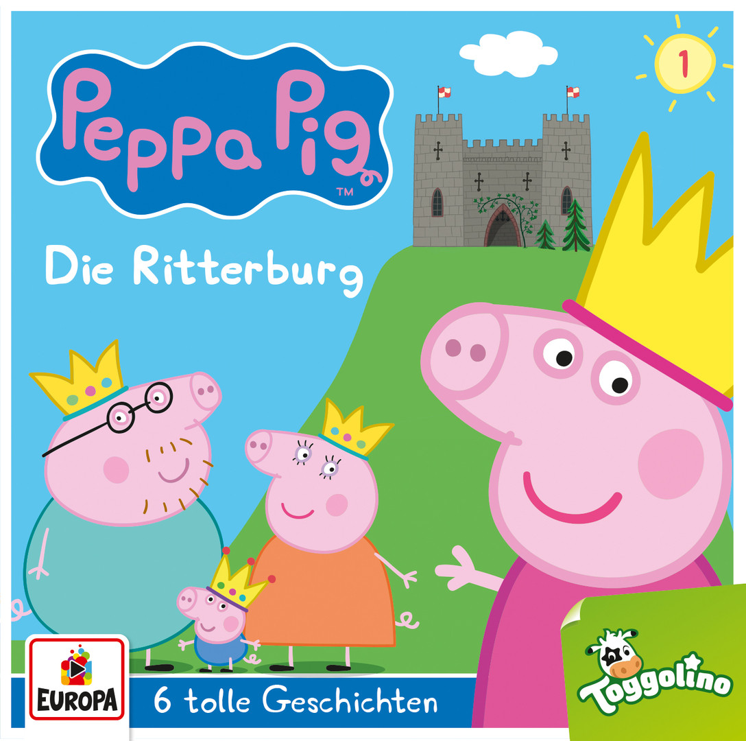 Peppa Pig (Peppa Wutz) - Folge 1: Die Ritterburg (und 5 weitere Geschichten)