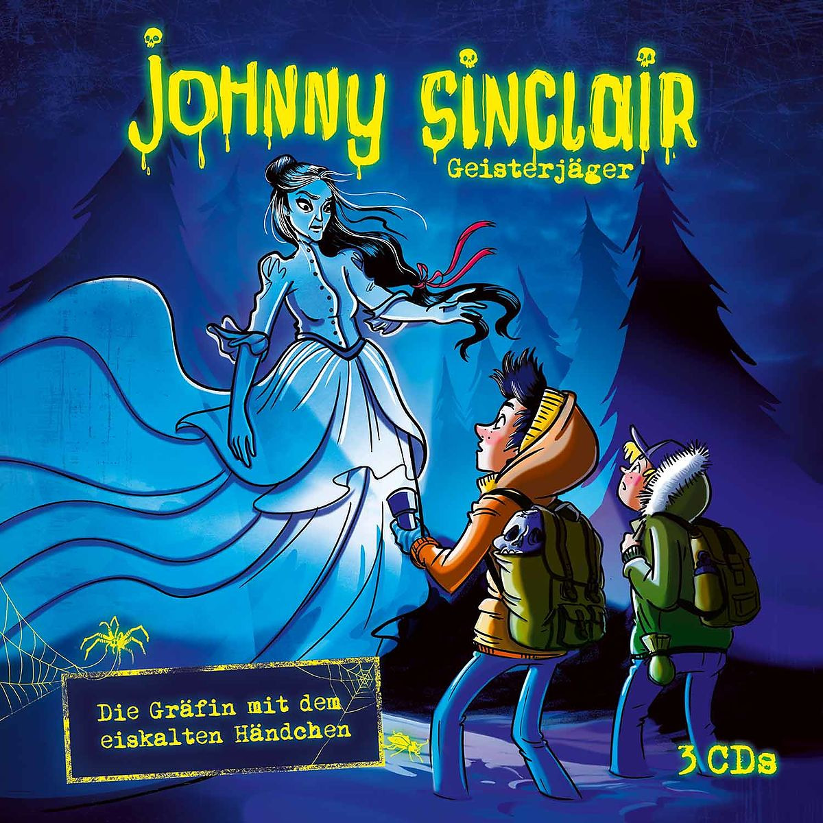 Johnny Sinclair - Die Gräfin mit dem eiskalten Händchen. 3-CD Hörspielbox Vol.3