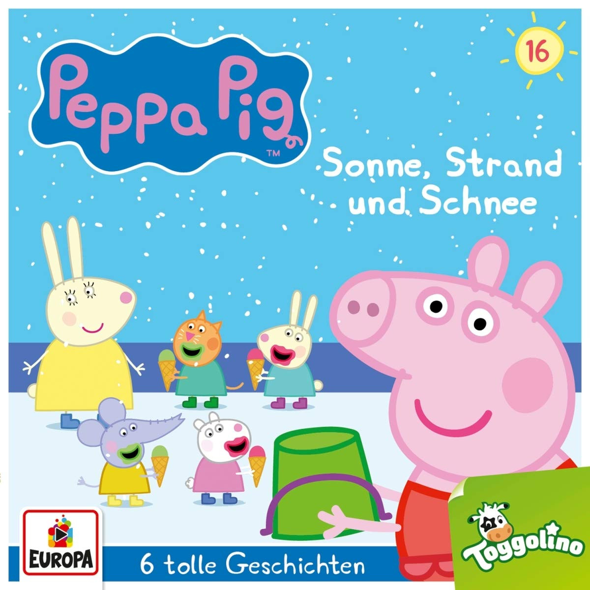 Peppa Pig (Peppa Wutz) - Folge 16: Sonne, Strand und Schnee