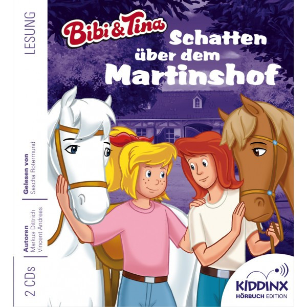Bibi und Tina Hörbuch: Schatten über dem Martinshof
