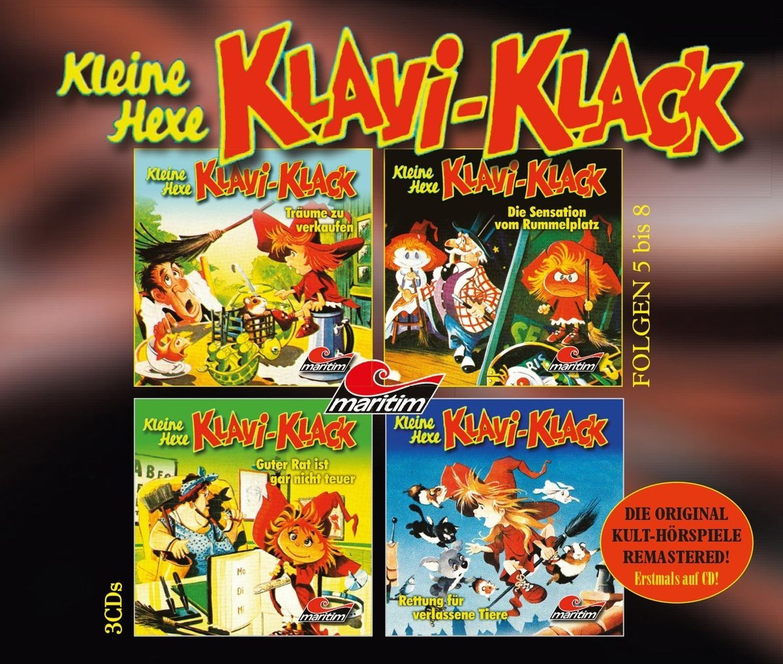 Kleine Hexe Klavi-Klack - Box 2: Folgen 5 bis 8