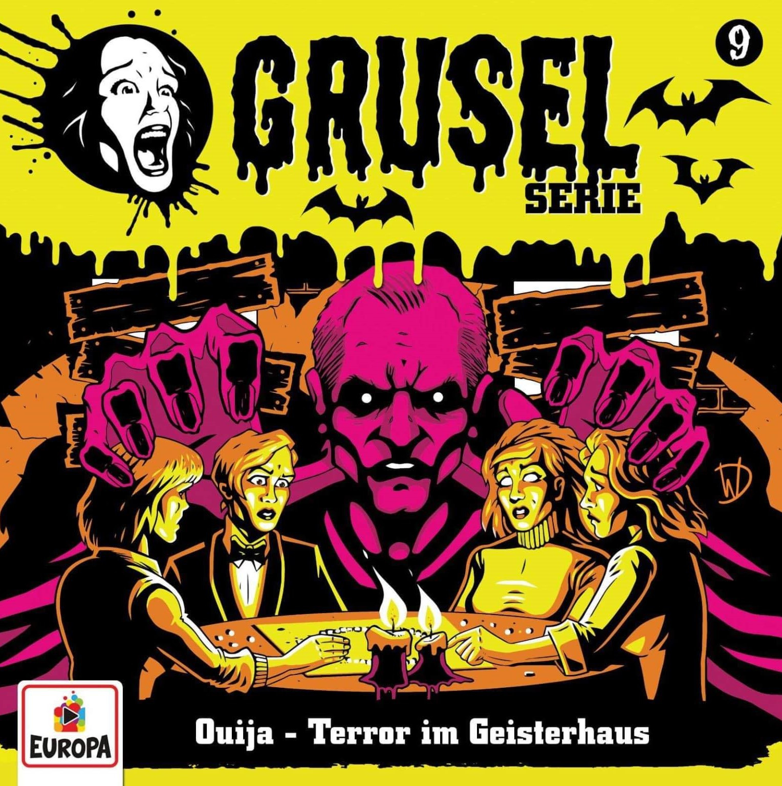 Gruselserie - Folge 9: Ouija-Terror im Geisterhaus (CD)