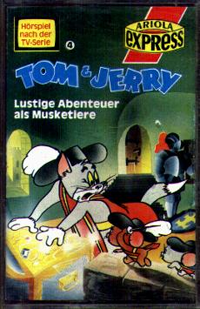 MC Ariola Express Tom + Jerry 4 Abenteuer mit den Musketieren