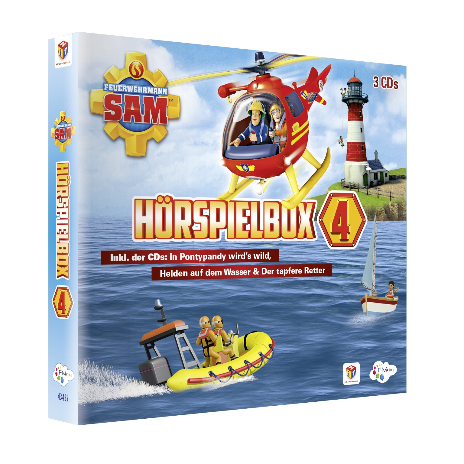 Feuerwehrmann Sam - Hörspiel Box 4 (3 CDs)