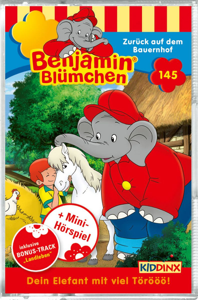 Benjamin Blümchen - Folge 145: Zurück auf dem Bauernhof (MC)