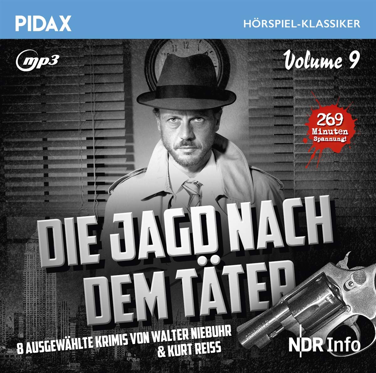 Pidax Hörspiel Klassiker - Die Jagd nach dem Täter - Vol. 9