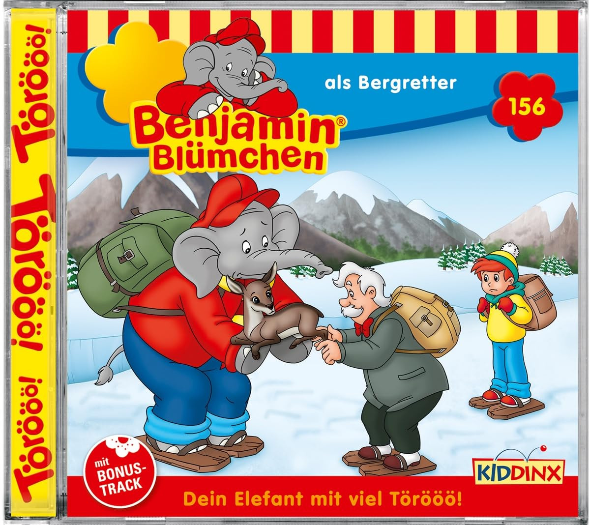 Benjamin Blümchen - Folge 156: Als Bergretter (CD)
