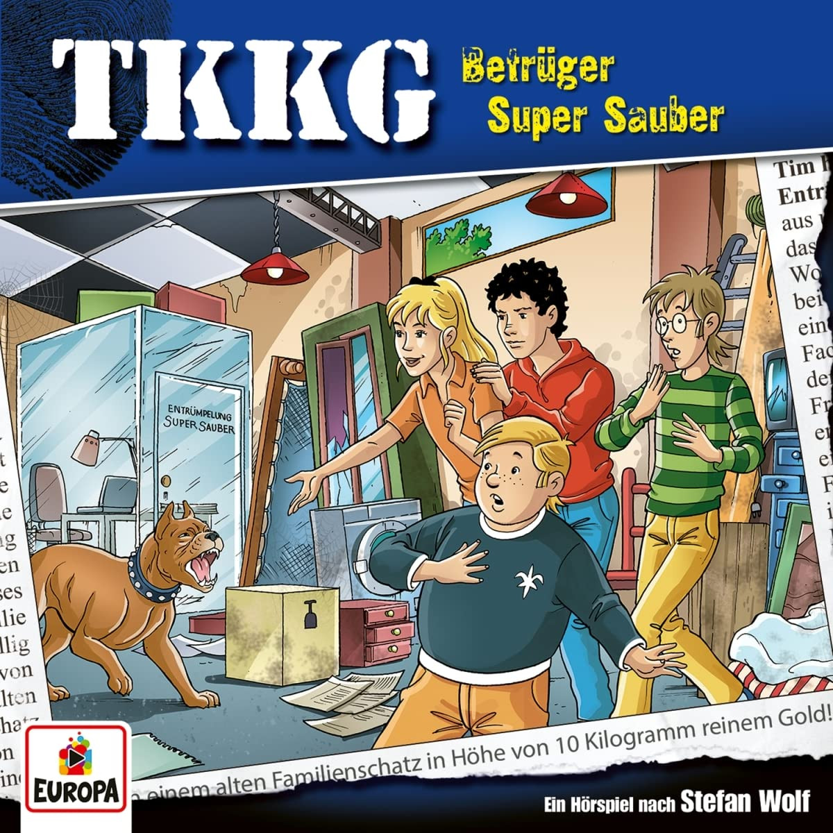 TKKG - Folge 223 Betrüger Super Sauber