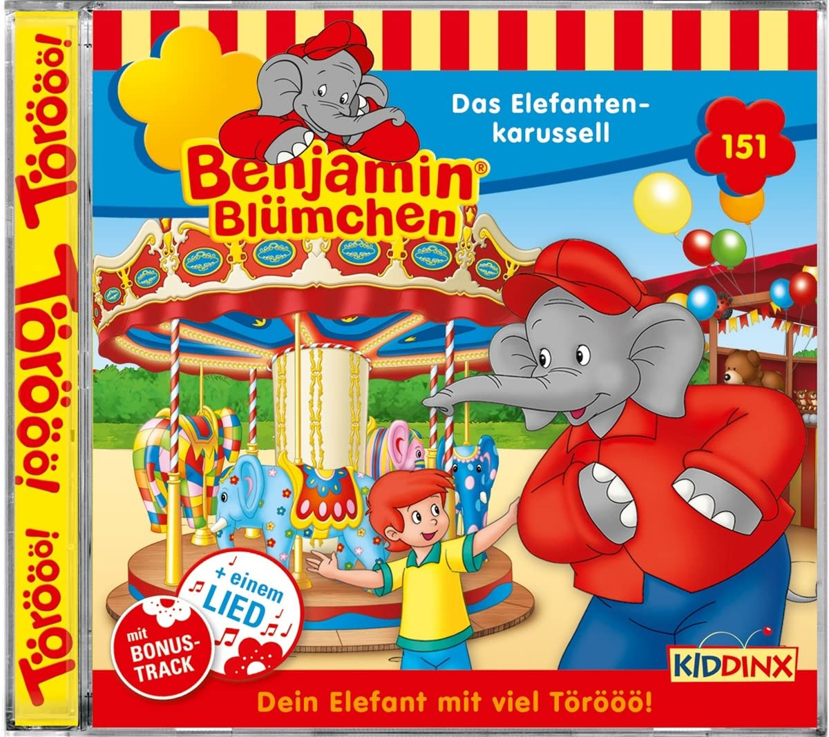 Benjamin Blümchen - Folge 151: das Elefantenkarussell (CD)