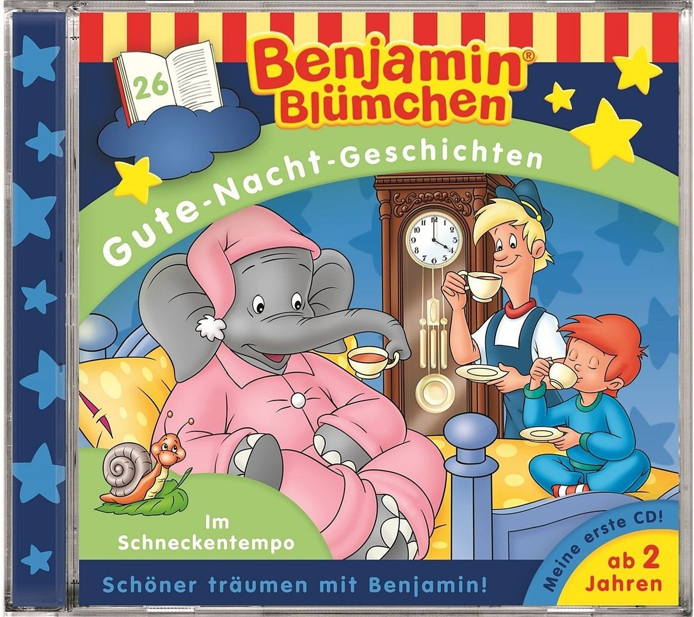 Benjamin Blümchen - Gute-Nacht-Geschichten - Folge 26: Im Schneckentempo