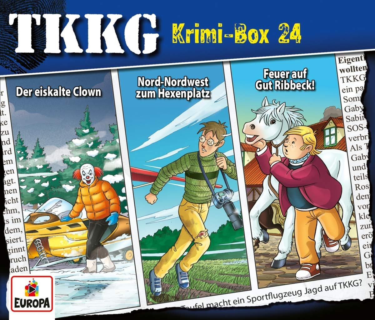 TKKG Krimi-Box 24 (Folgen 190,191,192)