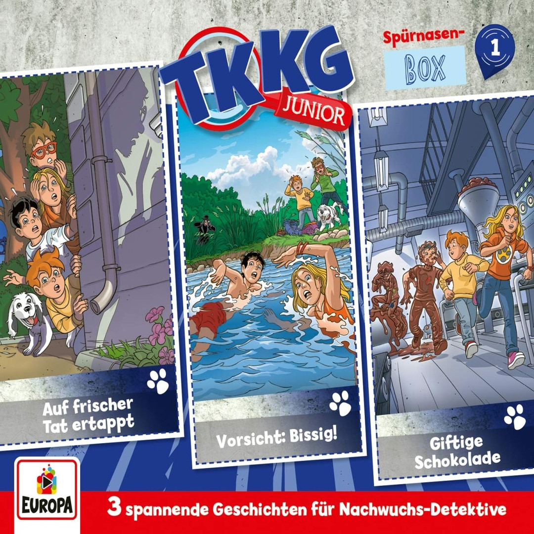 TKKG Junior - Spürnasen-Box 1 (Folgen 1,2,3)