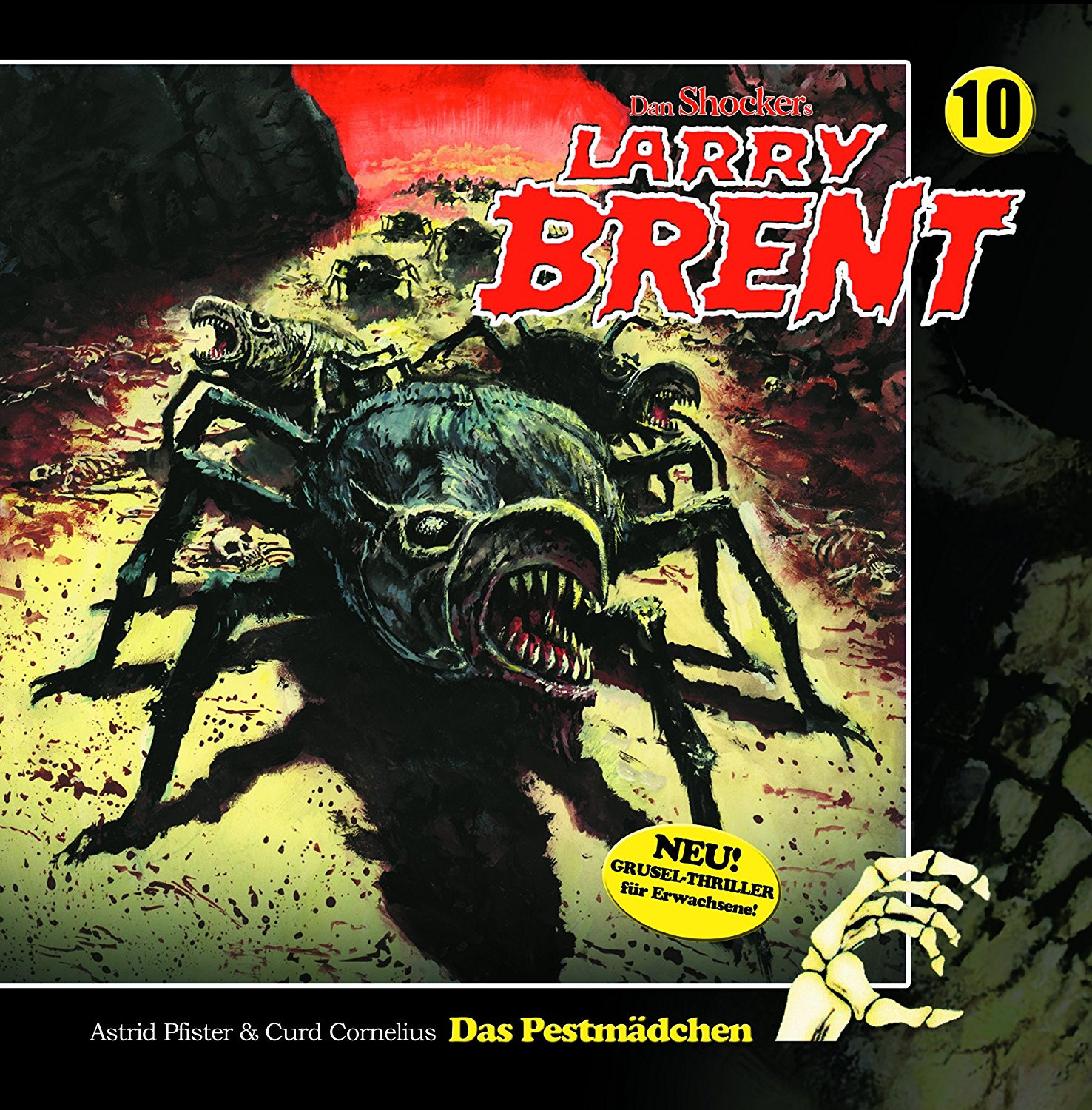 Larry Brent 10. Das Pestmädchen ( Hörbuch )