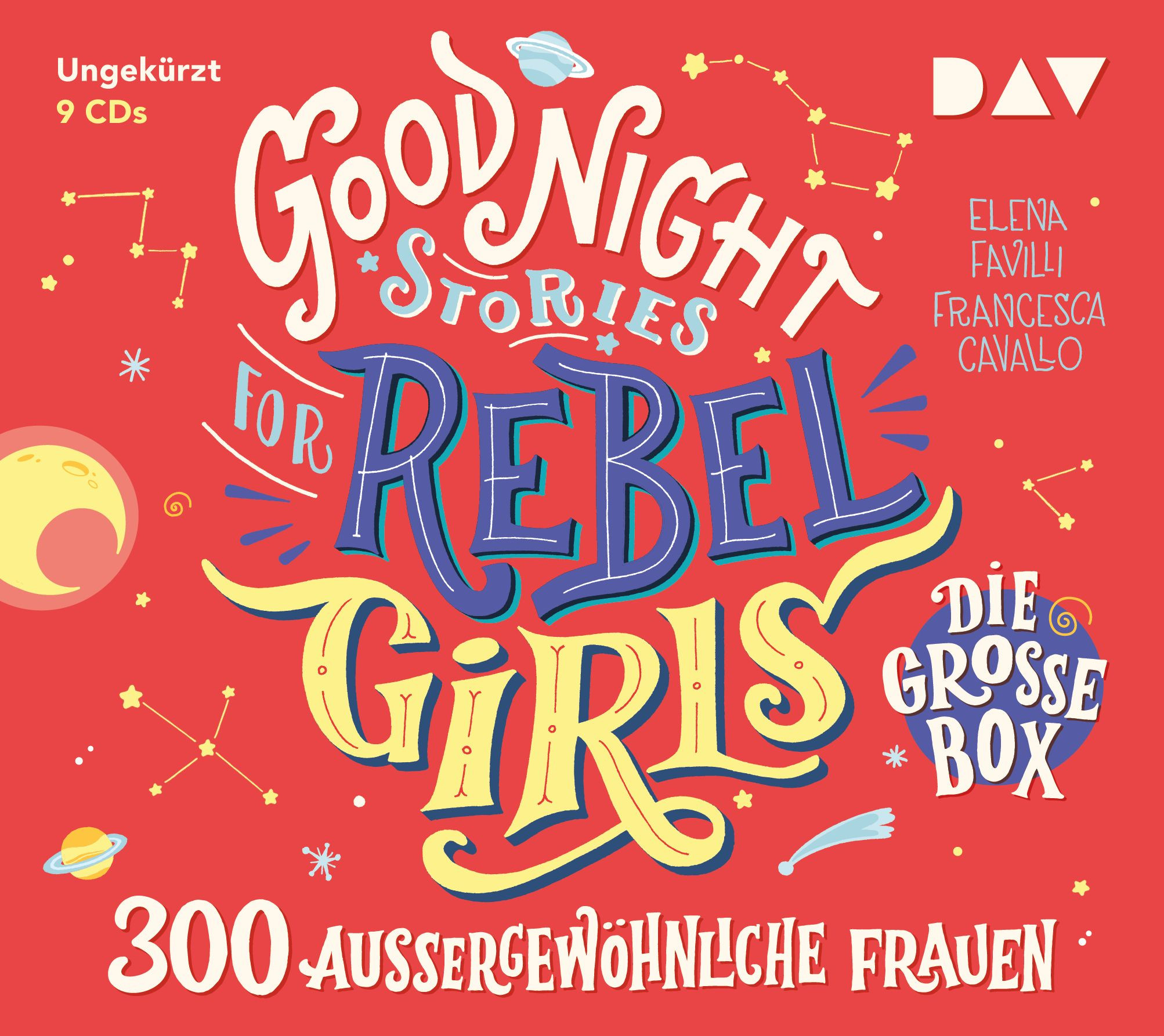 Good Night Stories for Rebel Girls – Die große Box (9 CDs)