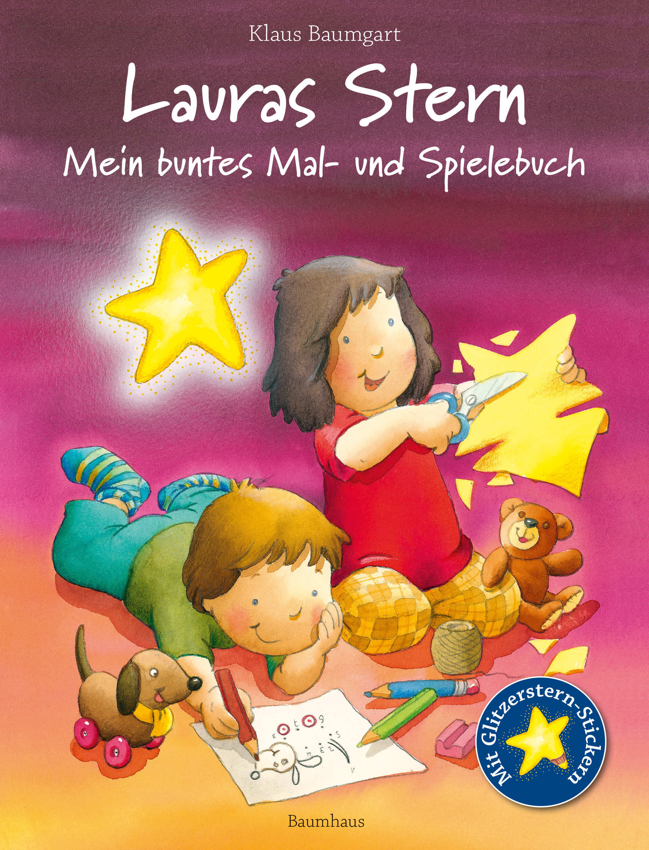 Lauras Stern - Mein buntes Mal- und Spielebuch