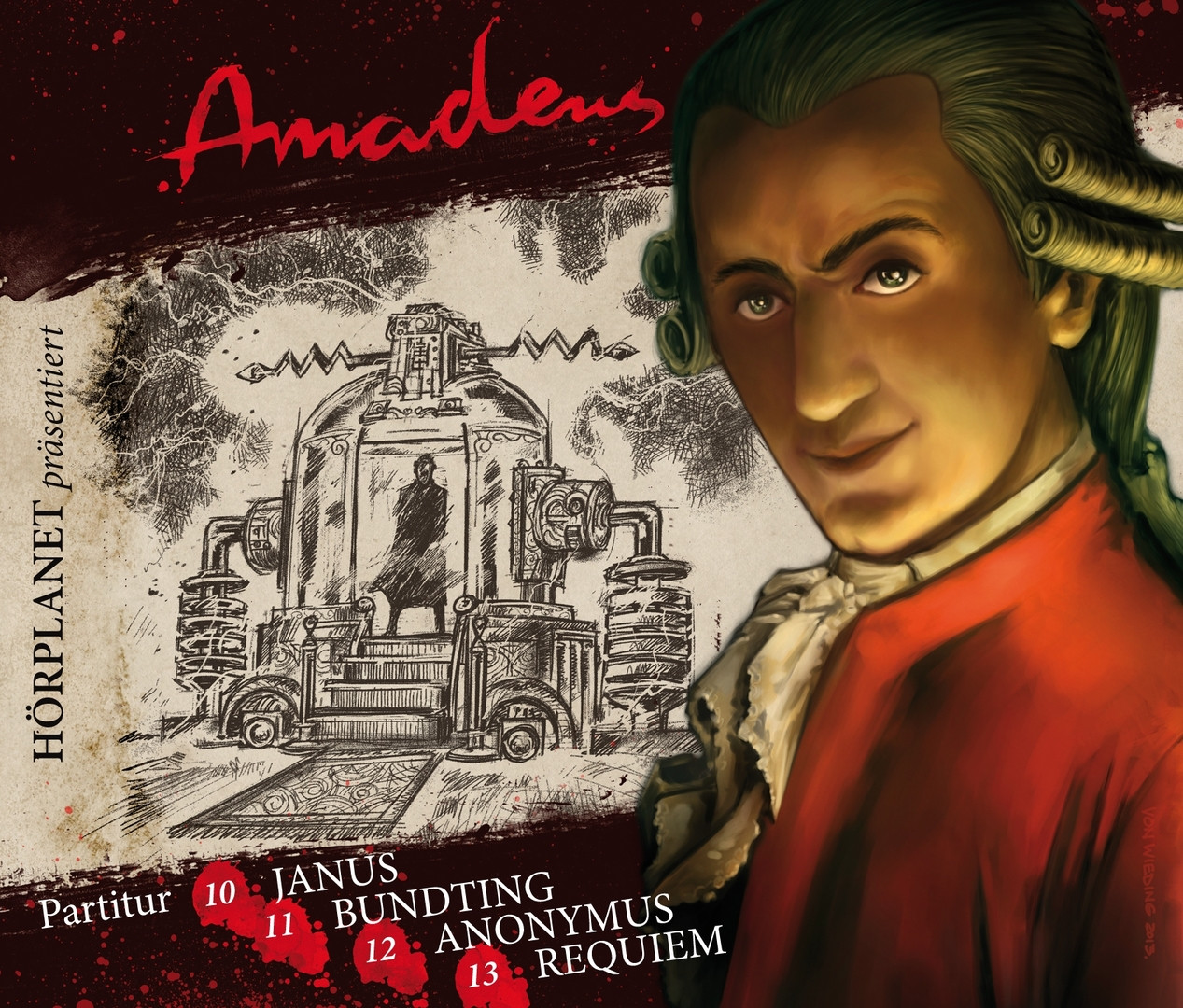 Amadeus - Partitur 10 bis 13