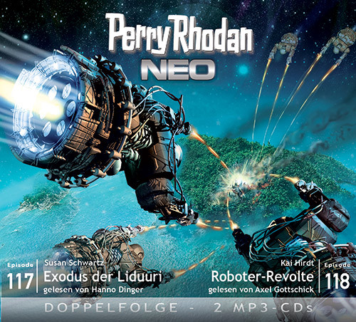 Perry Rhodan Neo MP3 Doppel-CD Episoden 117+118