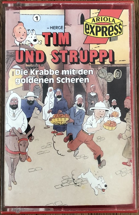 MC Ariola Express Tim und Struppi 01 Die Krabbe mit den goldenen Scheren