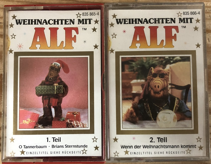 MC Karussell Alf Weihnachten mit Alf Folge 1 - 2 Komplett !!!