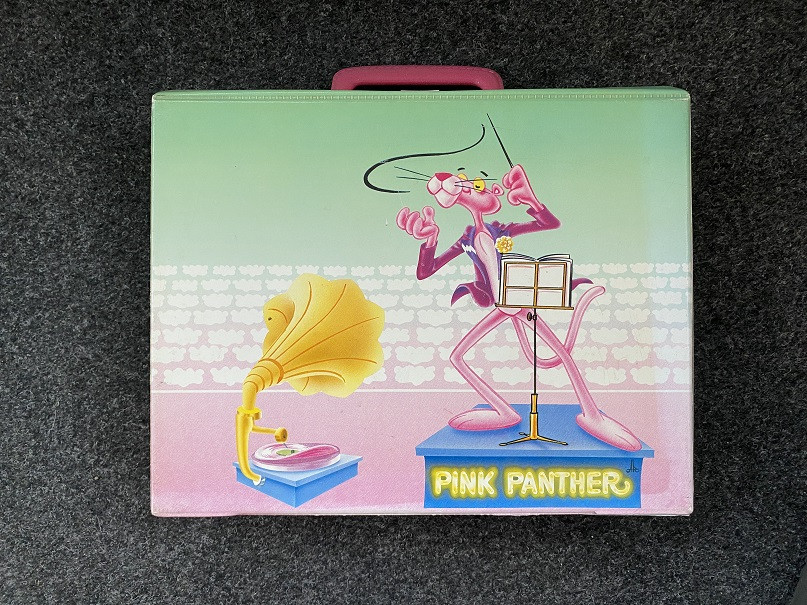 MC Kassettenkoffer Pink Panther für 30 MC