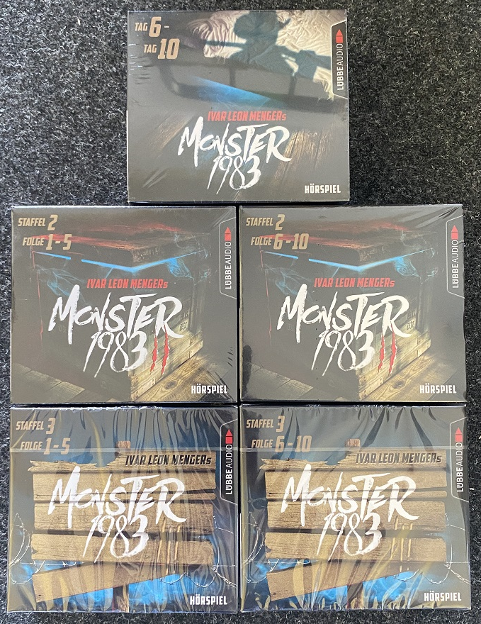 Monster 1983 - Paket - Staffel 1 Tag 6-10 + Staffel 2 Tag 1-10 + Staffel 3 Tag 1-10