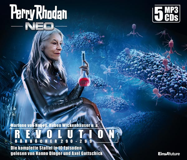 Perry Rhodan Neo MP3-CD Episoden 290 - 299 Revolution (5 CD-Box) 