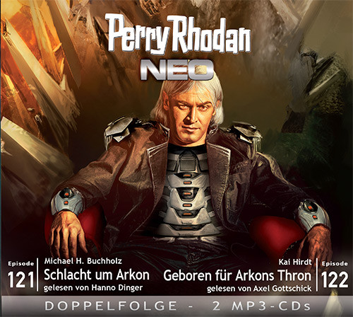 Perry Rhodan Neo MP3 Doppel-CD Episoden 121+122