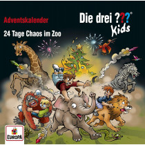 Die drei ??? Fragezeichen Kids - Adventskalender: 24 Tage Chaos im Zoo