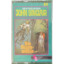 MC TSB Tonstudio Braun 80 - John Sinclair Die Hexenmühle - seltene Neuauflage !!!