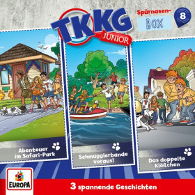 TKKG Junior - Spürnasen-Box 8 (Folgen 22, 23, 24)