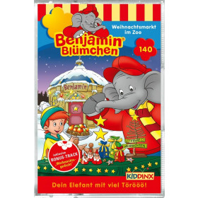 Benjamin Blümchen - Folge 140: Weihnachtsmarkt im Zoo (MC)