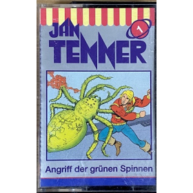 MC Kiosk Jan Tenner BLAU 1 Angriff der grünen Spinnen