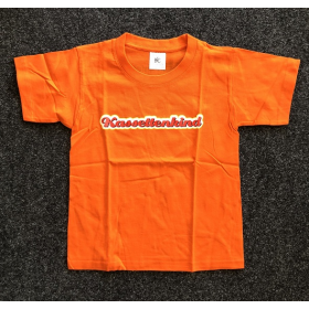 T-Shirt Kassettenkind Orange für Kinder Größe 9/11 (134 - 146 cm)