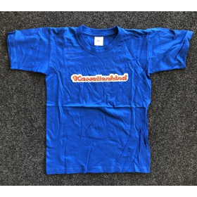 T-Shirt Kassettenkind Blau für Kinder Größe 9/11 (134 - 146 cm)