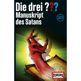 Die drei Fragezeichen Folge 221 Manuskript des Satans (MC)
