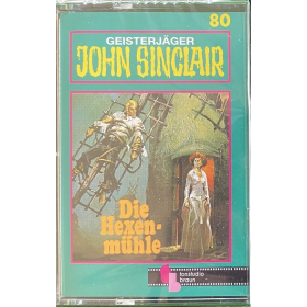 MC TSB Tonstudio Braun 80 - John Sinclair Die Hexenmühle - seltene Neuauflage !!!