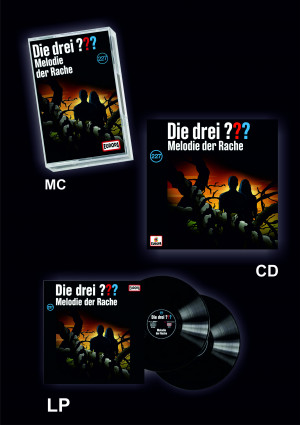 drei ??? Bundle Folge 227 Melodie der Rache (MC+CD+LP) ab 10.05.24