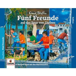 Fünf Freunde 36. 3er-Box: Auf der Spur von Dieben (Folge 121,123,131)