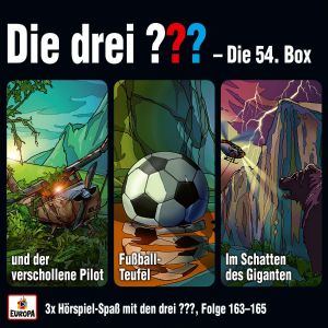 Die drei Fragezeichen Box die 54. Folgen 163, 164, 165