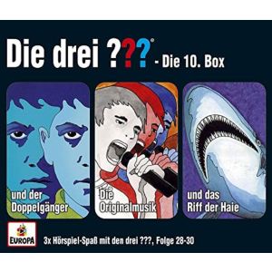 Die drei Fragezeichen Fan Box die 10. Folgen 28 - 30