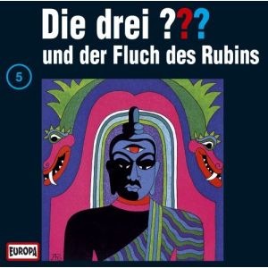 Die drei Fragezeichen Folge 005 und der Fluch des Rubins