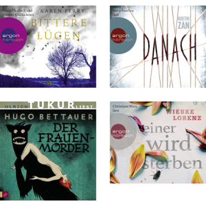 4 x Perry-Bettauer-Zan-Lorenz Krimi / Thriller auf 20 CD !!!