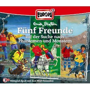 Fünf Freunde 17. Box: Auf der Suche nach Phantomen und Monstern