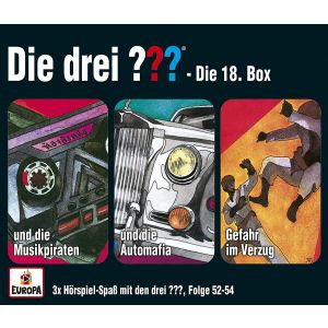 Die drei Fragezeichen Fan Box die 18. Folgen 52 - 54