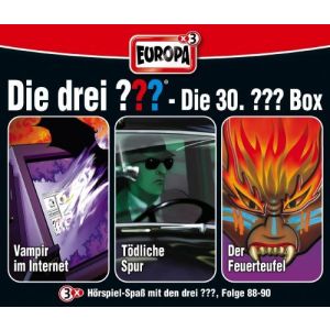 Die drei Fragezeichen Fan Box die 30. Folgen 88 - 90