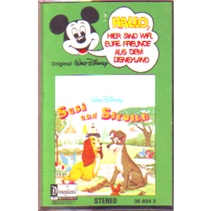 MC Disneyland Hallo Freunde Susi und Strolch