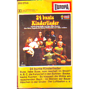 MC Europa 24 bunte Kinderlieder