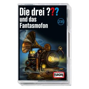 drei Fragezeichen Folge 235 und das Fantasmofon  (MC) ab 12.09.25